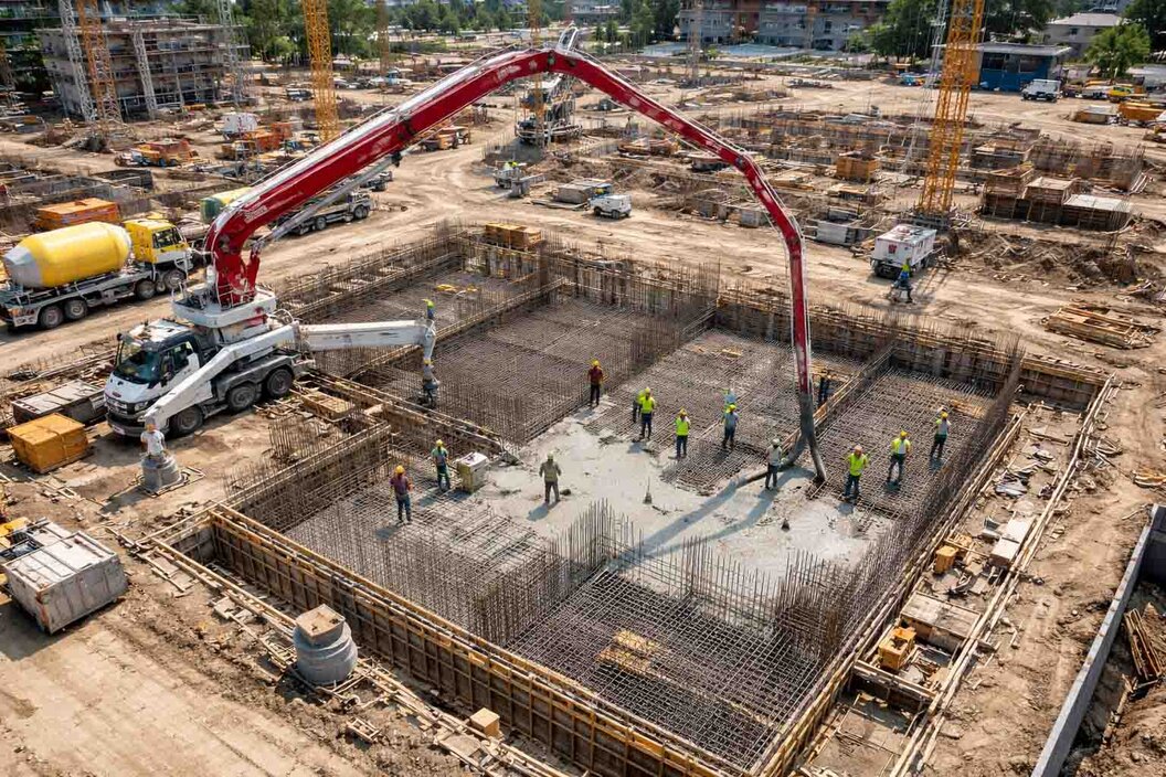 Gros œuvre sur chantier
